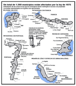 Map of affected areas